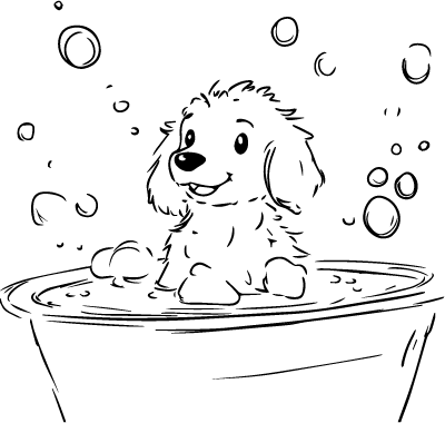 Udel badet